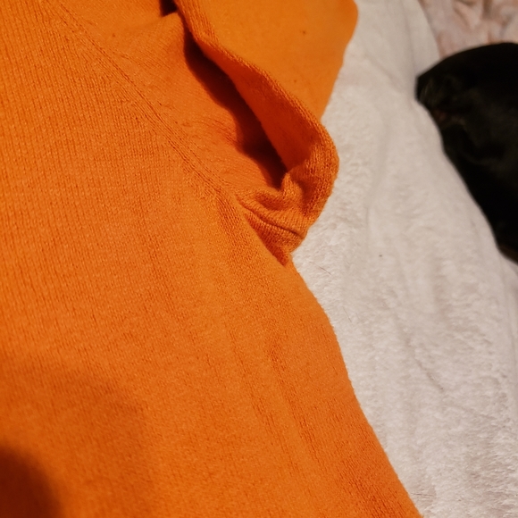 Orange V Neck Sweater American Eagle Outfitters - Picture 9 of 16